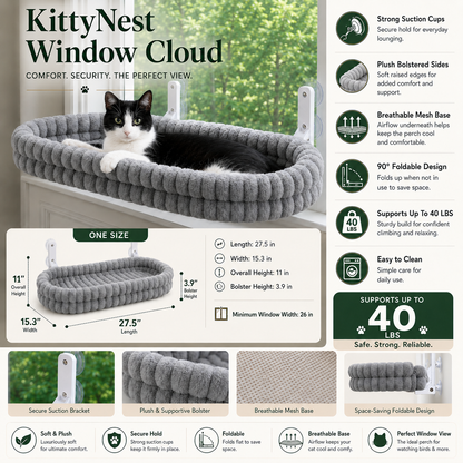 KittyNest Window Cloud